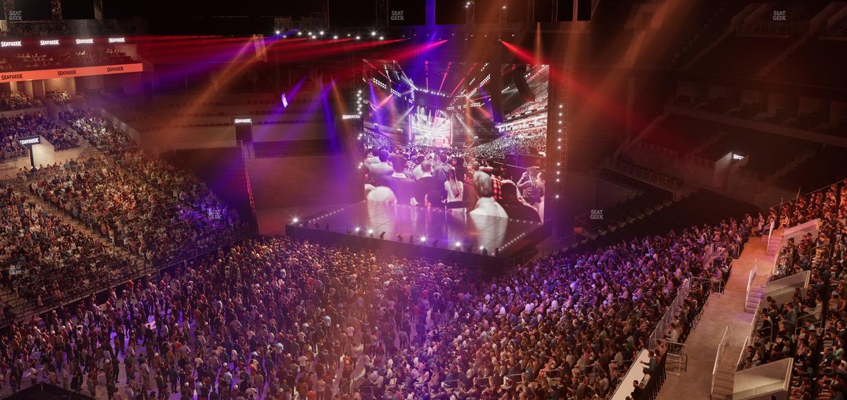 Barclays Center - Section 212 Wc Seat View