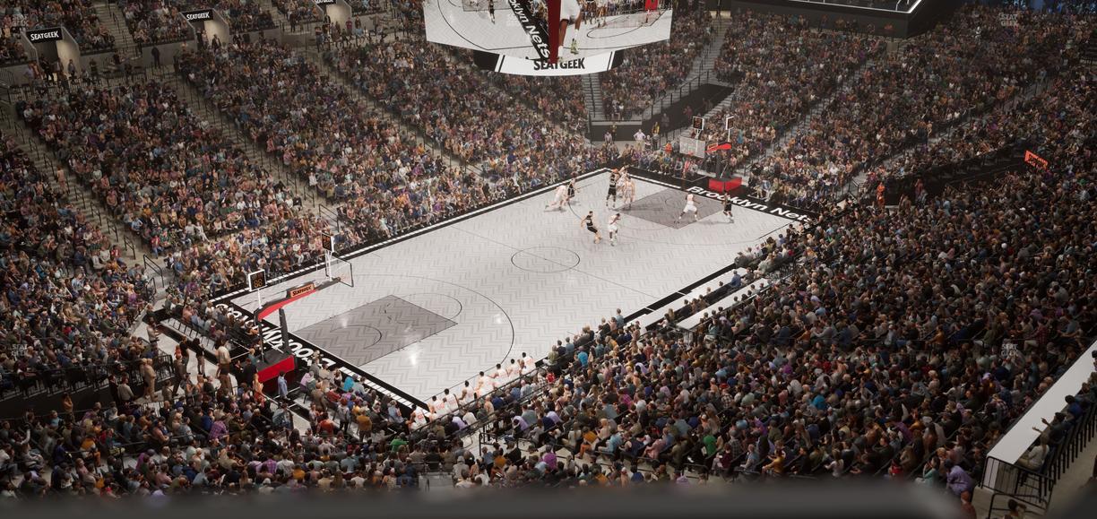 Barclays Center - Section 212 Wc Seat View