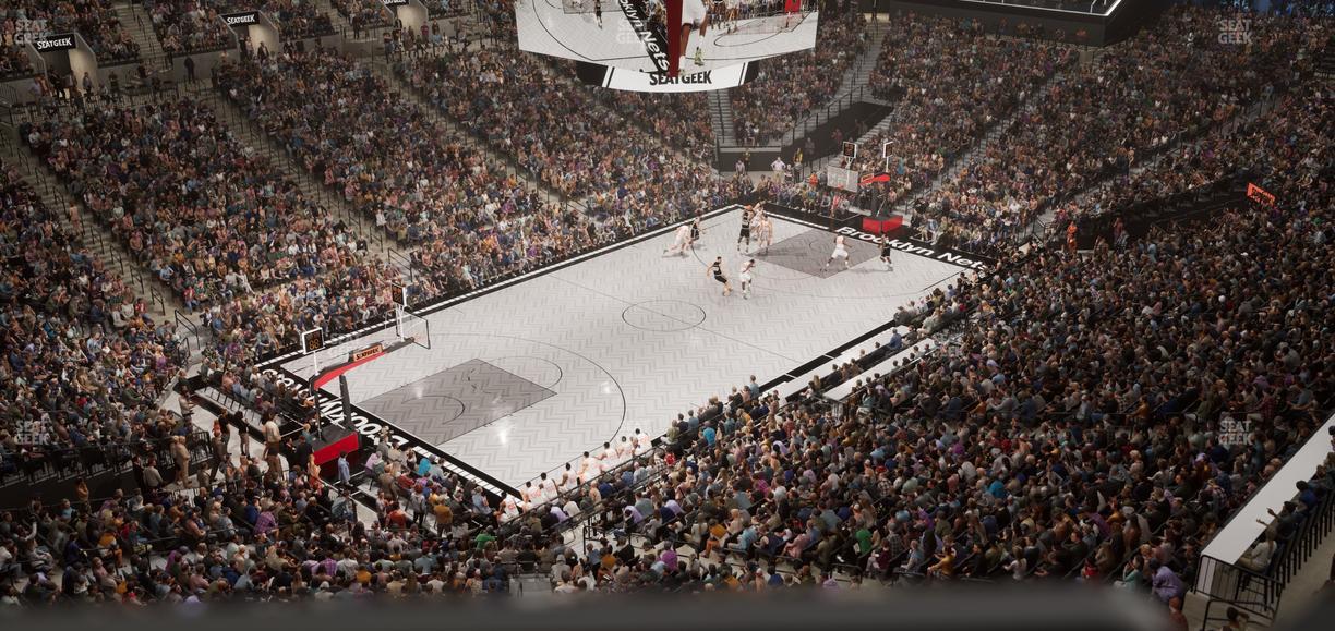 Barclays Center - Section 212 Wc Seat View