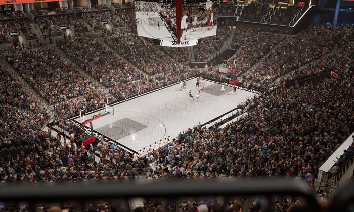 Barclays Center - Section 212 Wc Seat View