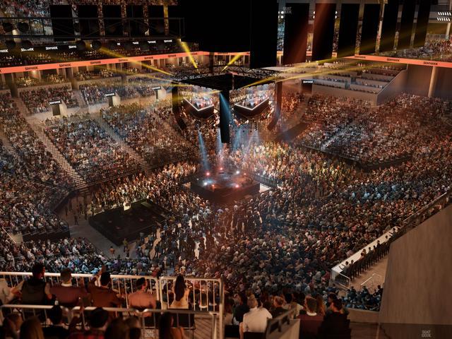 Barclays Center - Section 212 Seat View