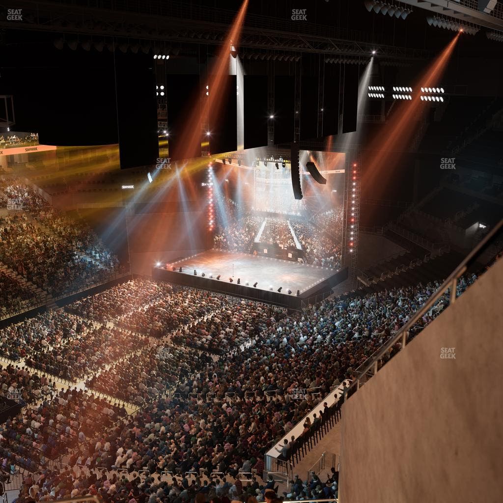 Barclays Center - Section 212 Seat View