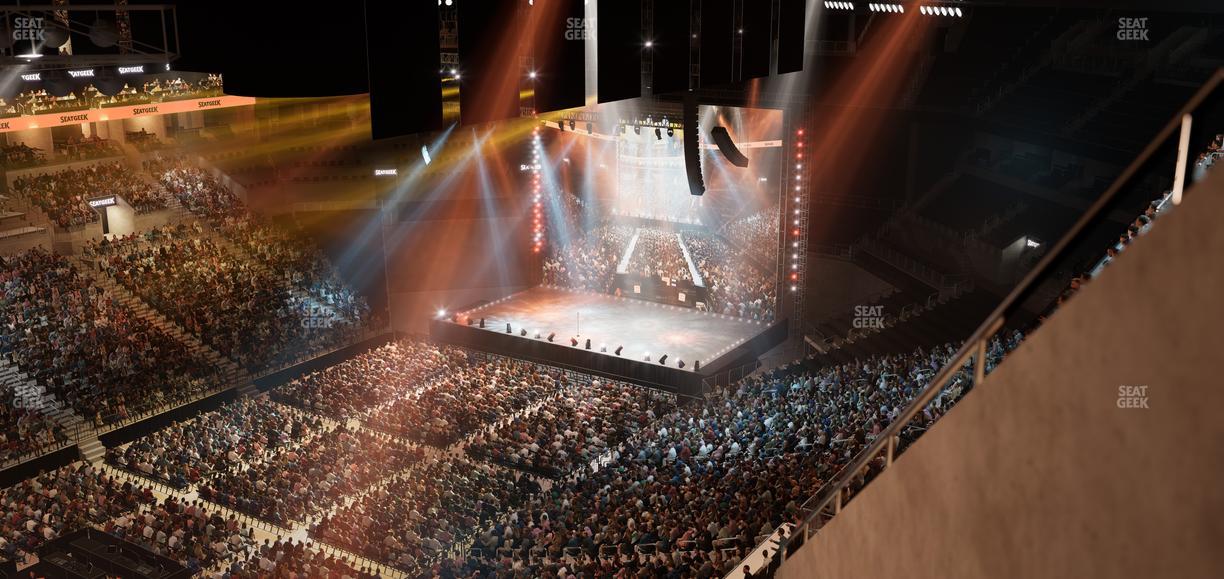 Barclays Center - Section 212 Seat View