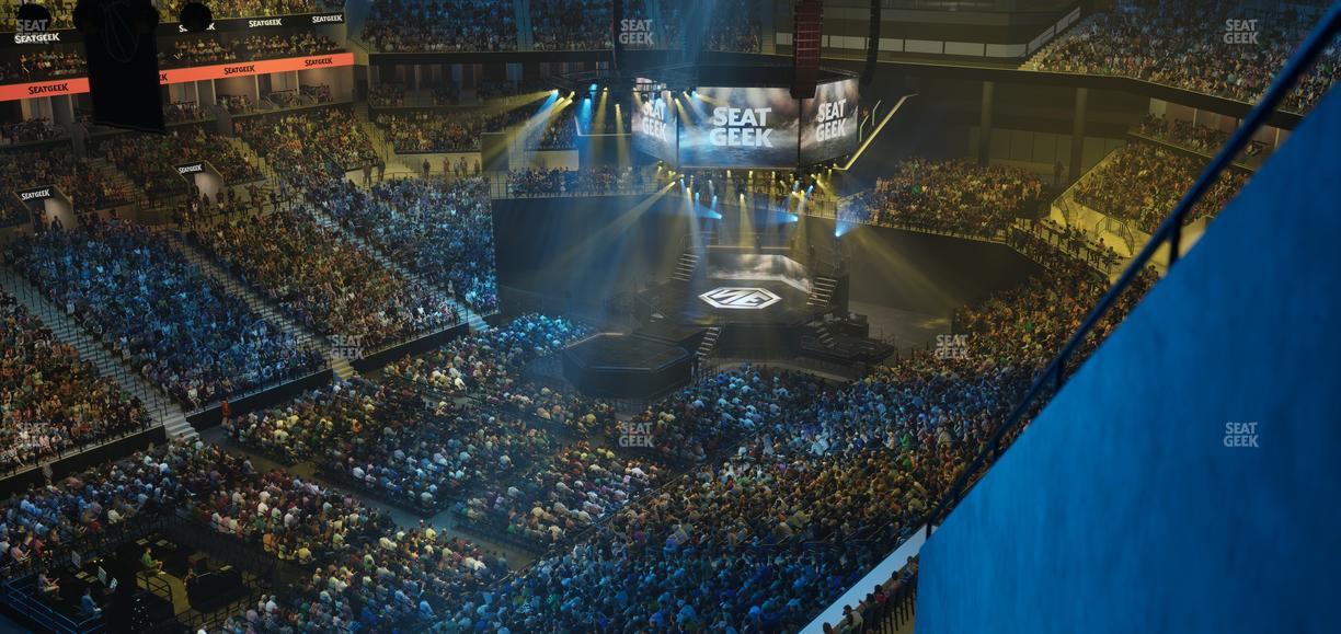 Barclays Center - Section 212 Seat View