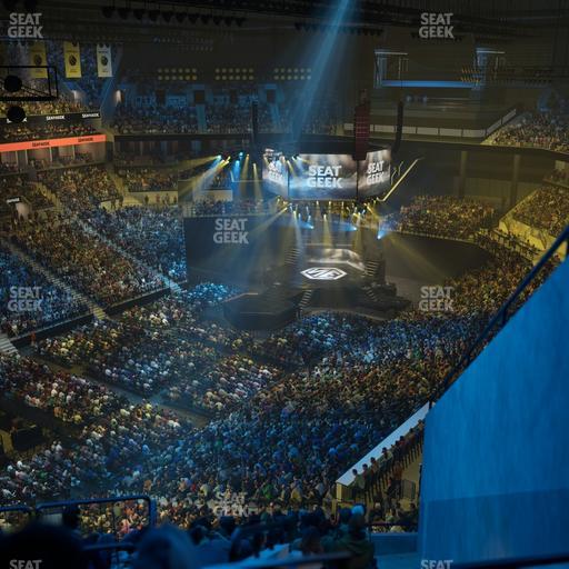 Barclays Center - Section 212 Seat View