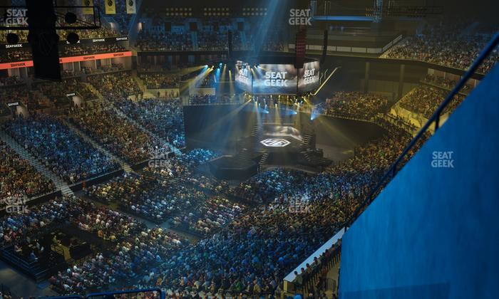 Barclays Center - Section 212 Seat View