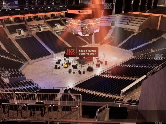 Barclays Center - Section 212 Seat View