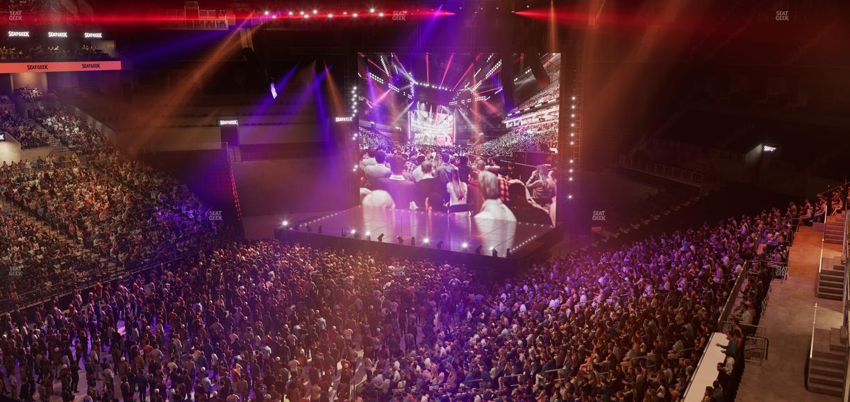 Barclays Center - Section 212 Seat View