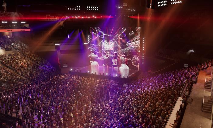 Barclays Center - Section 212 Seat View