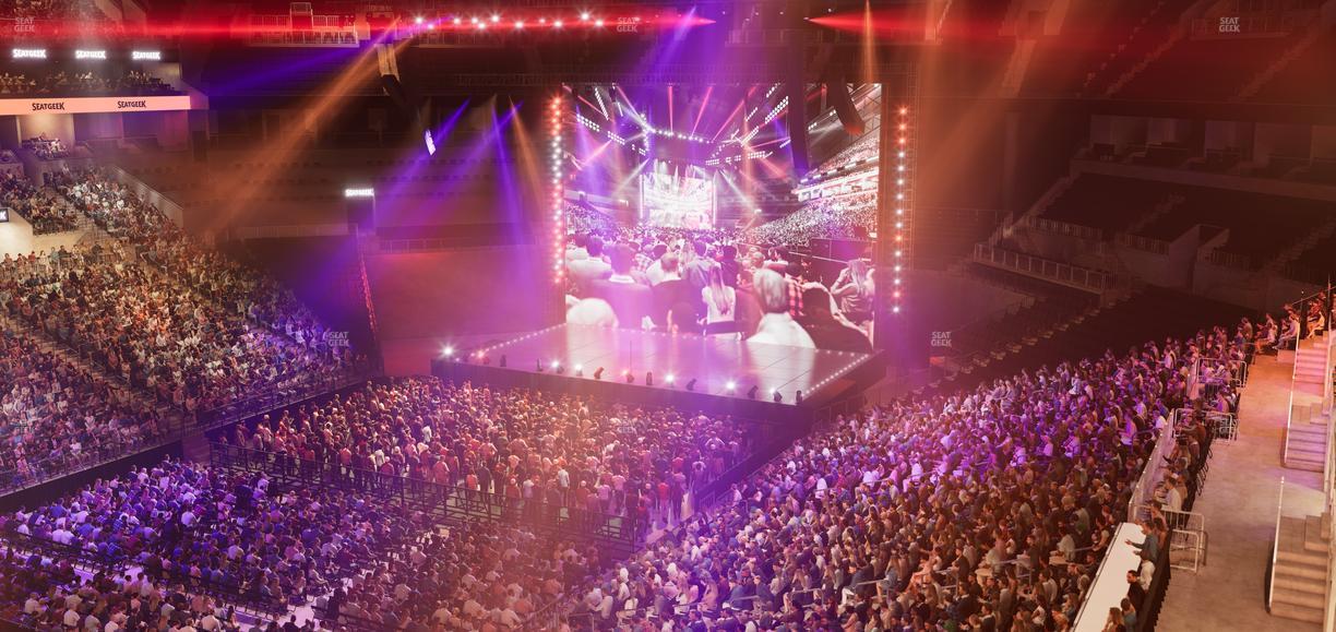 Barclays Center - Section 212 Seat View