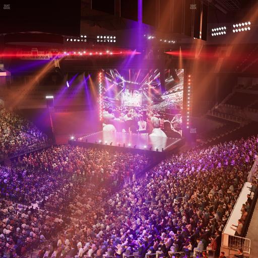 Barclays Center - Section 212 Seat View