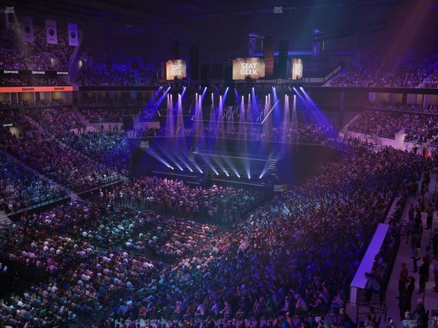 Barclays Center - Section 212 Seat View