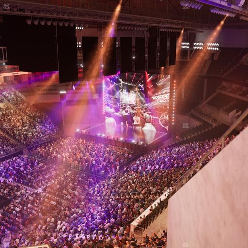 Barclays Center - Section 212 Seat View