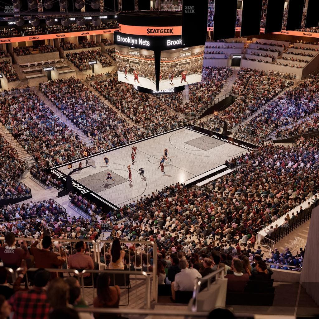 Barclays Center - Section 212 Seat View