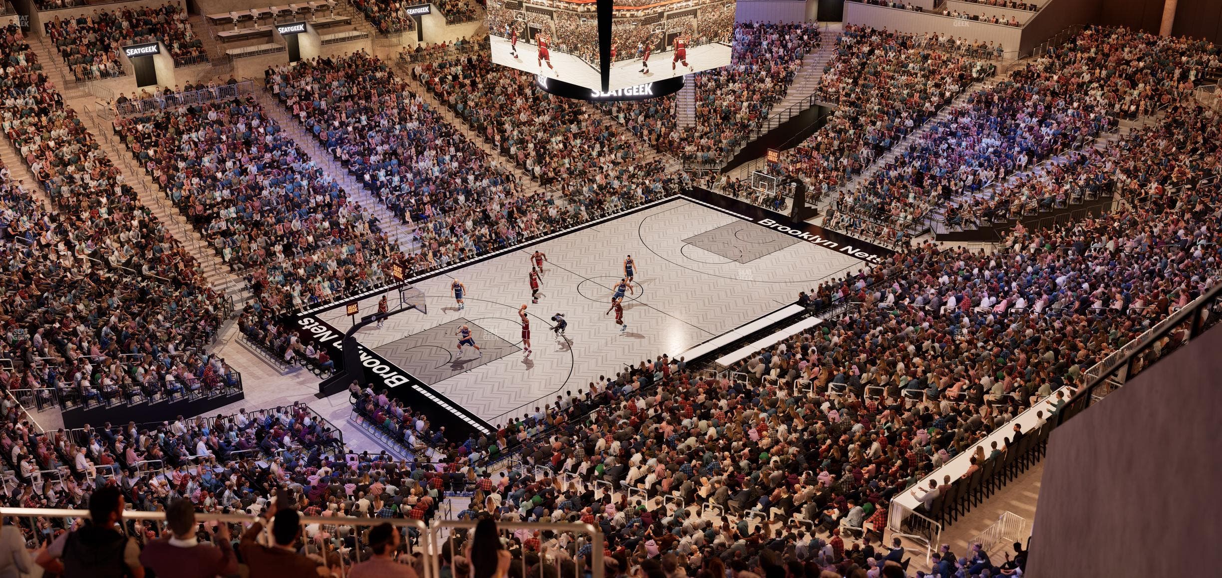 Barclays Center - Section 212 Seat View