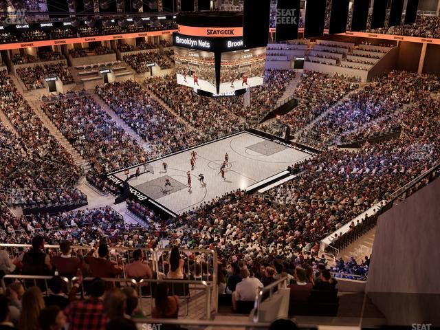 Barclays Center - Section 212 Seat View