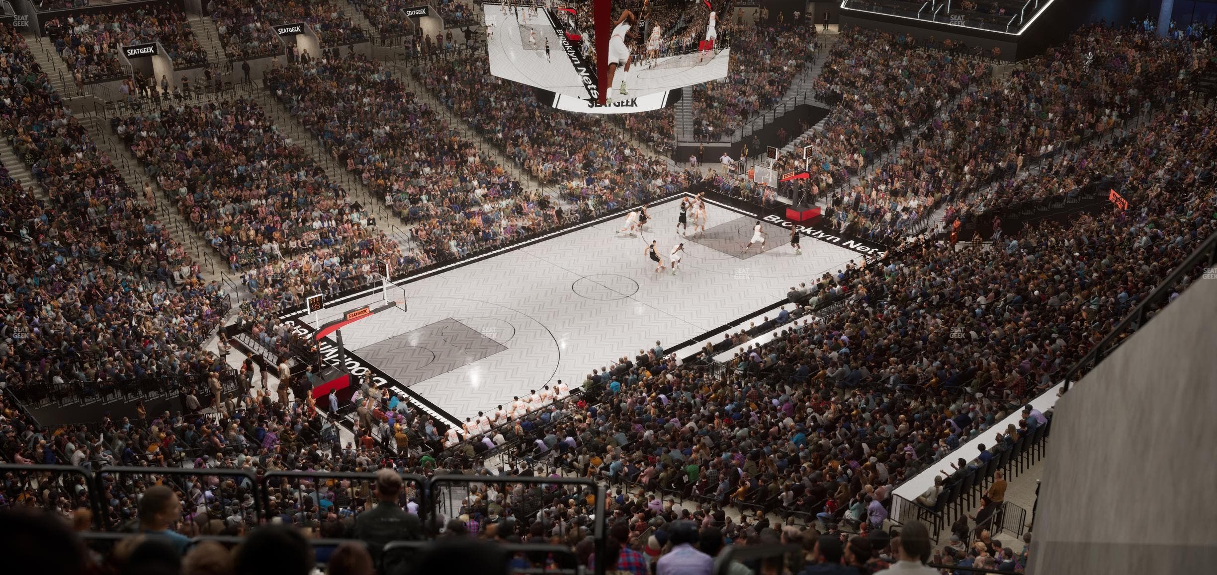 Barclays Center - Section 212 Seat View