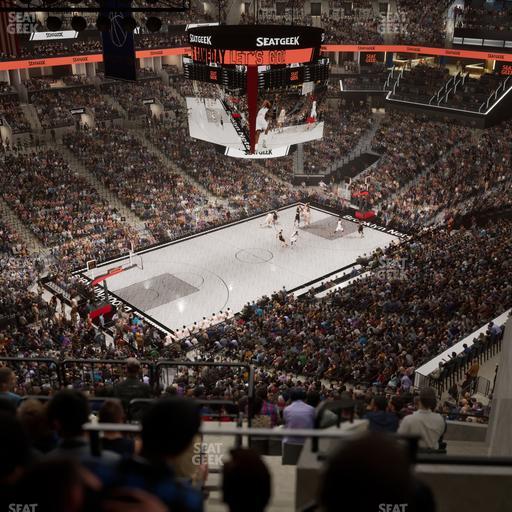 Barclays Center - Section 212 Seat View