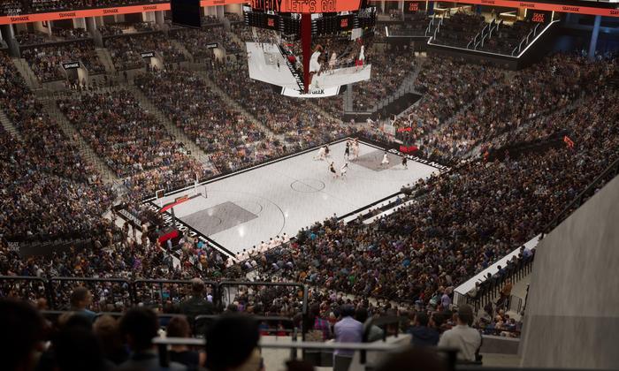 Barclays Center - Section 212 Seat View