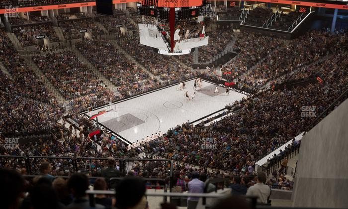 Barclays Center - Section 212 Seat View