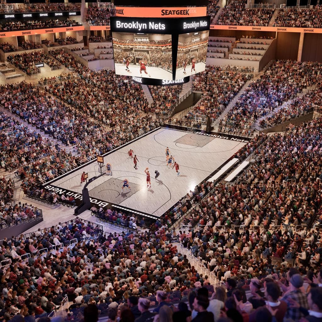 Barclays Center - Section 213 Wc Seat View