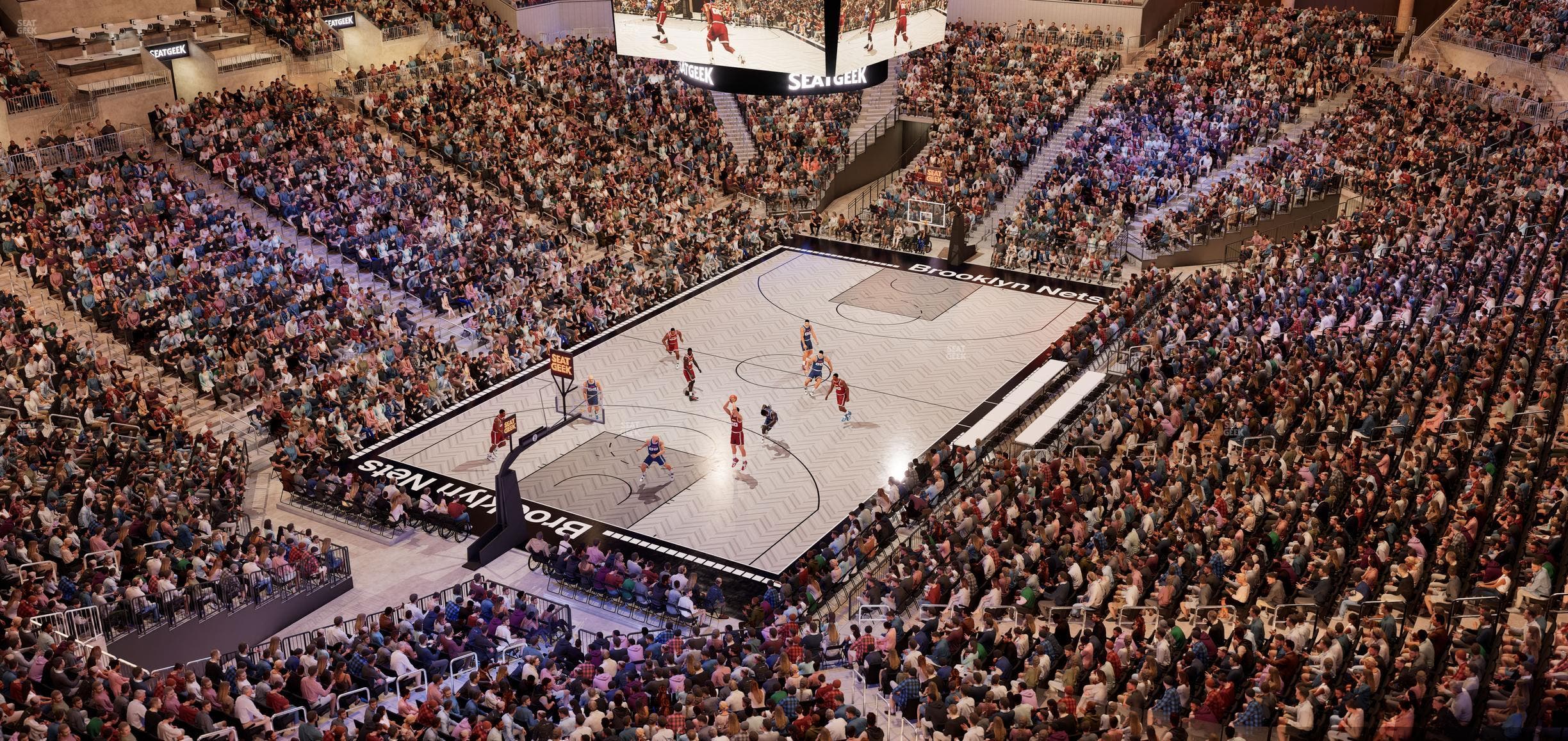 Barclays Center - Section 213 Wc Seat View