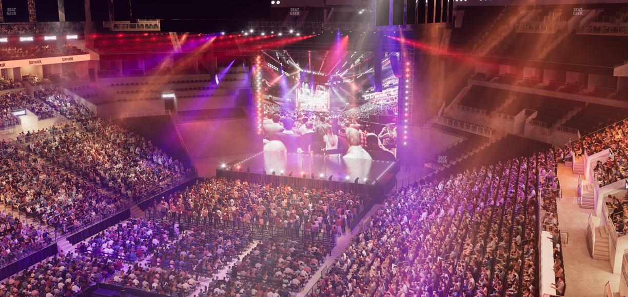 Barclays Center - Section 213 Wc Seat View