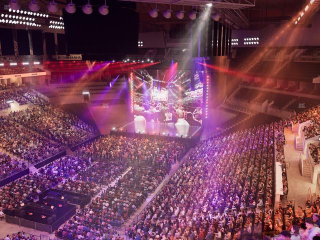 Barclays Center - Section 213 Wc Seat View