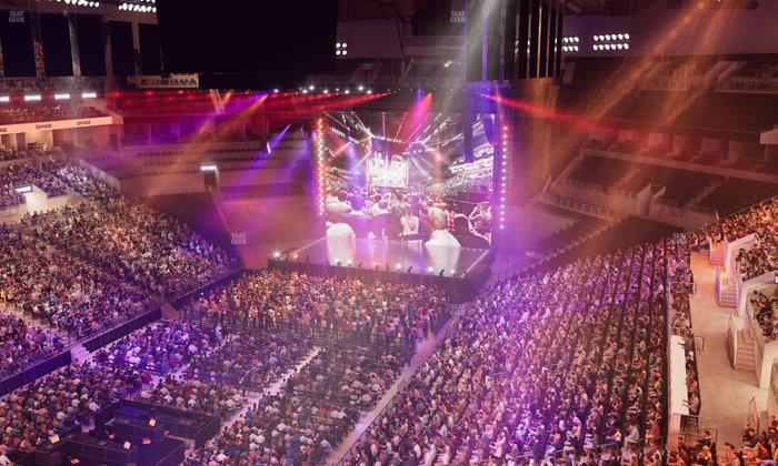 Barclays Center - Section 213 Wc Seat View