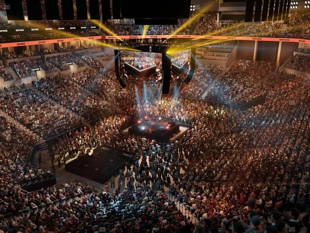 Barclays Center - Section 213 Wc Seat View