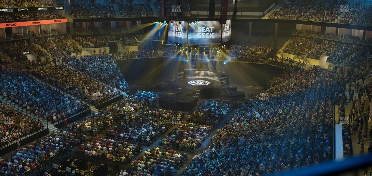 Barclays Center - Section 213 Wc Seat View