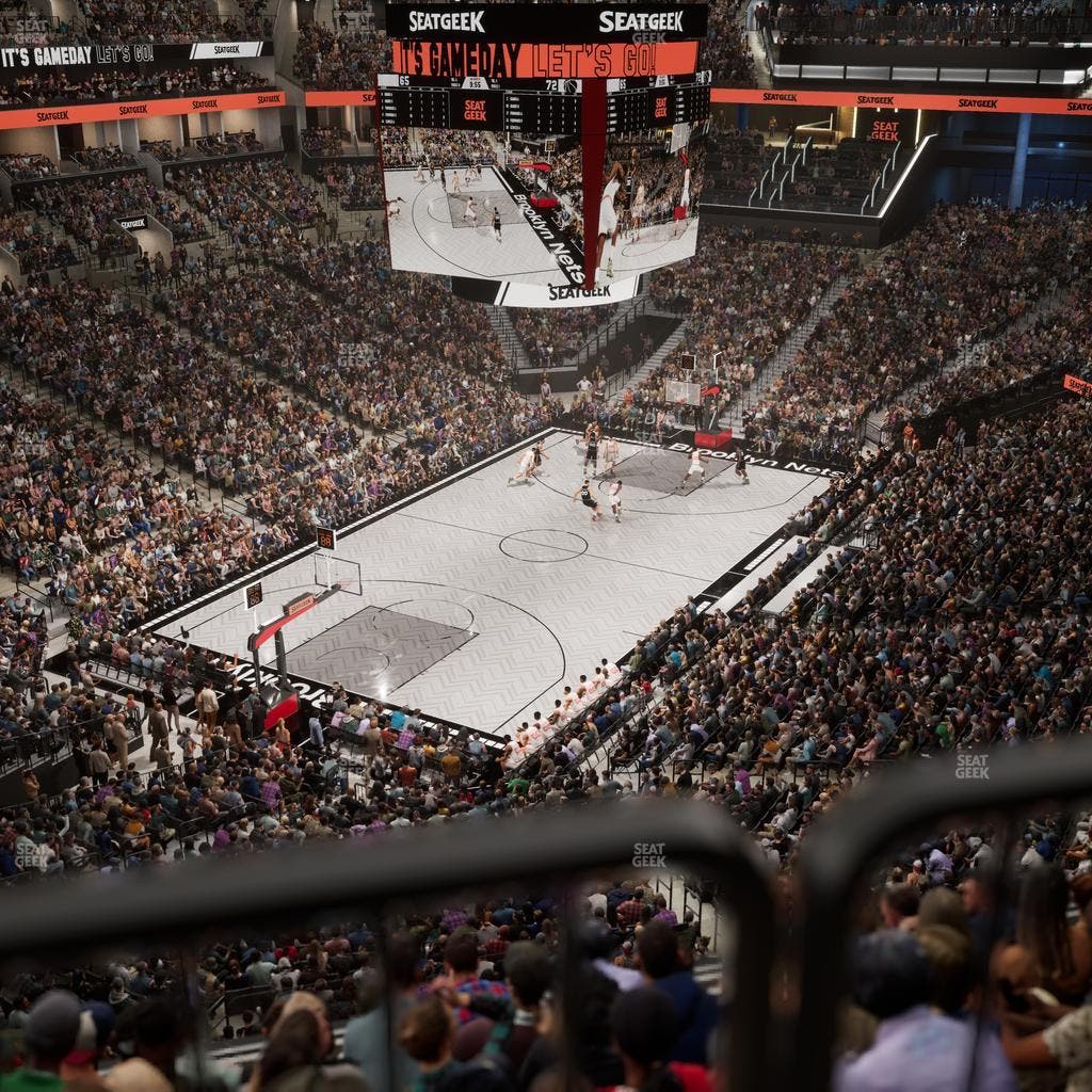 Barclays Center - Section 213 Wc Seat View