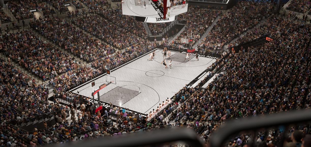 Barclays Center - Section 213 Wc Seat View