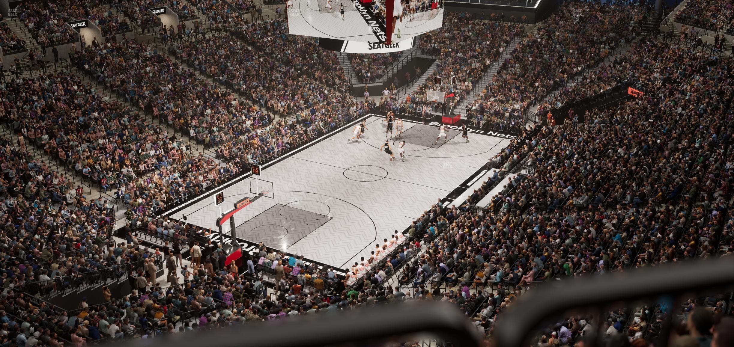 Barclays Center - Section 213 Wc Seat View