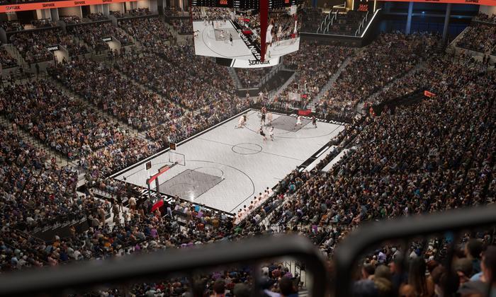 Barclays Center - Section 213 Wc Seat View