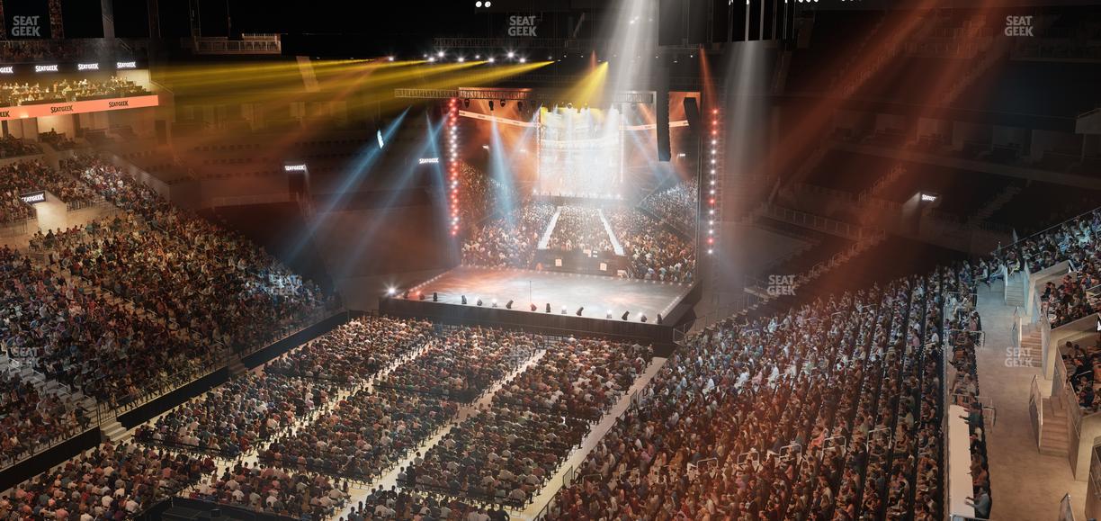 Barclays Center - Section 213 Wc Seat View