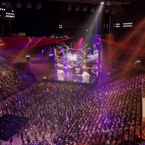 Barclays Center - Section 213 Wc Seat View