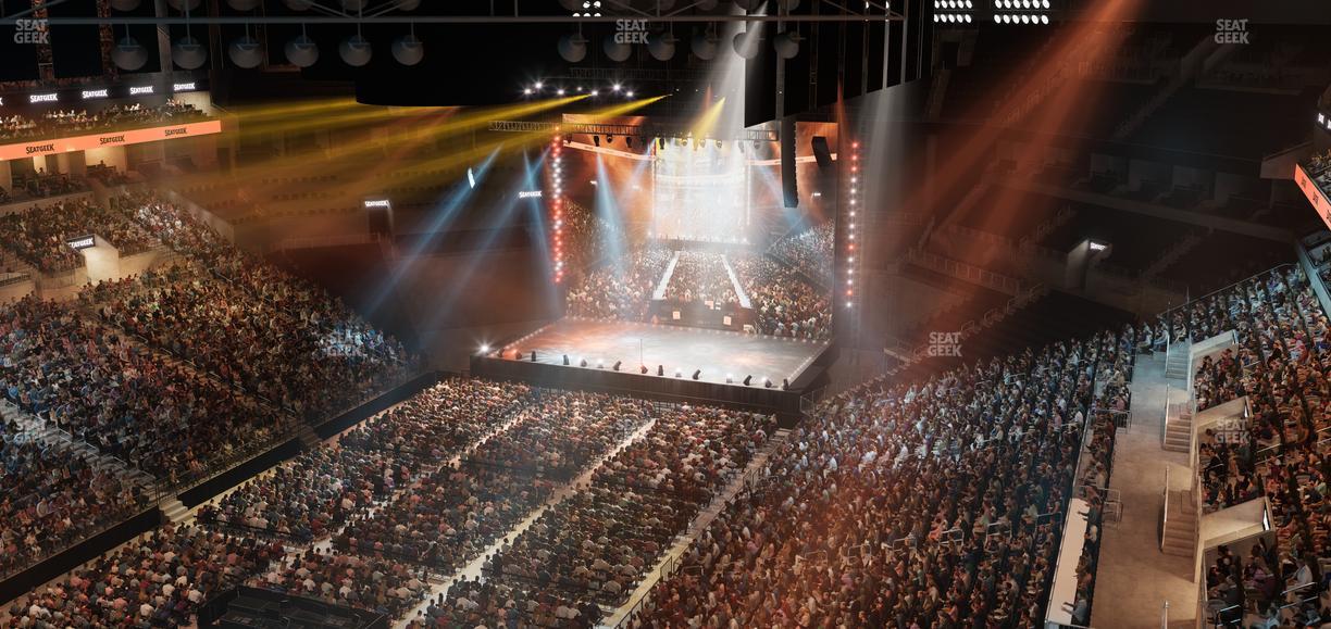 Barclays Center - Section 213 Seat View