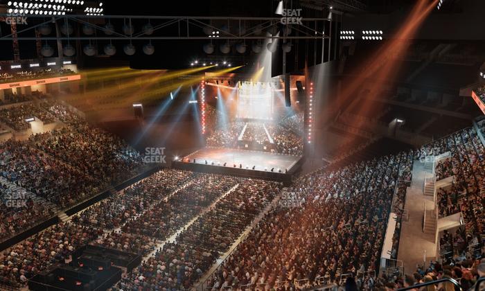 Barclays Center - Section 213 Seat View