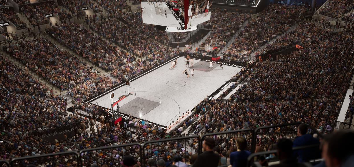 Barclays Center - Section 213 Seat View