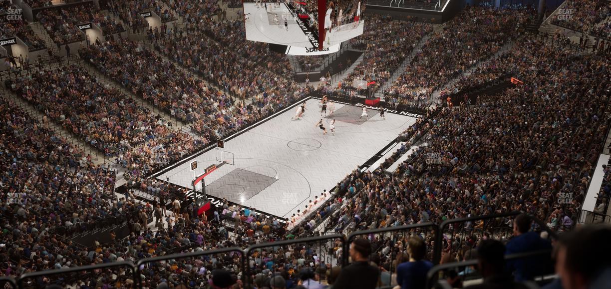 Barclays Center - Section 213 Seat View