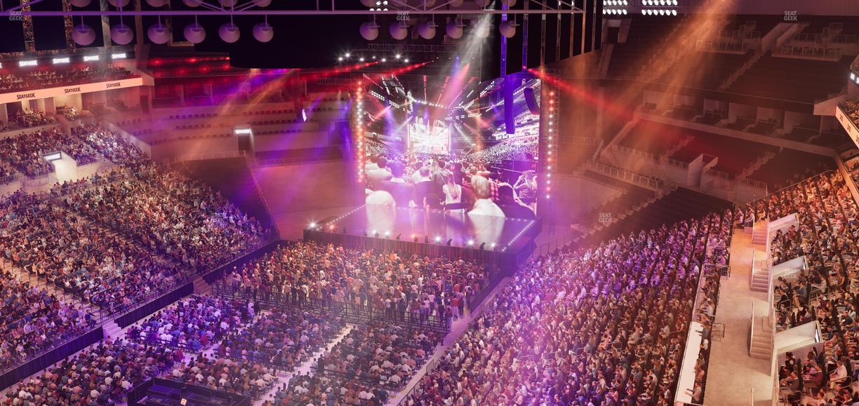 Barclays Center - Section 213 Seat View