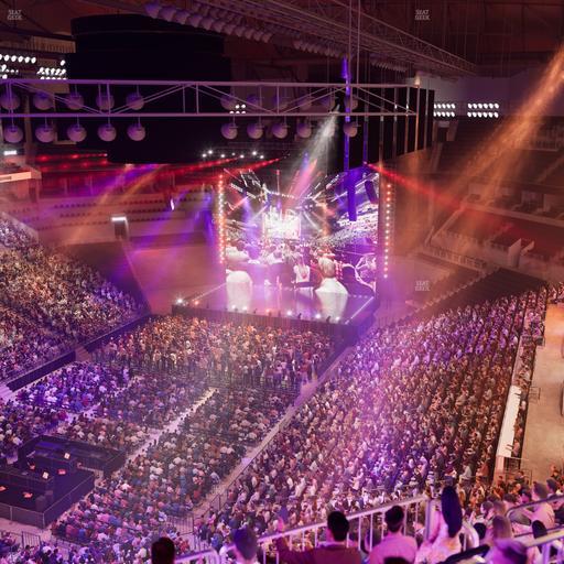 Barclays Center - Section 213 Seat View