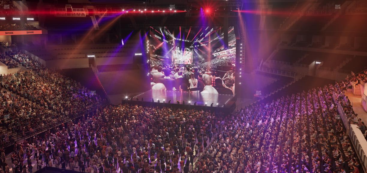 Barclays Center - Section 213 Seat View