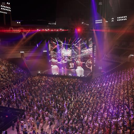 Barclays Center - Section 213 Seat View