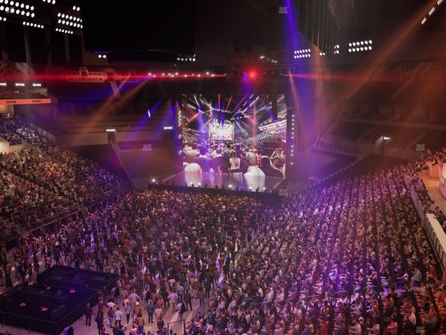 Barclays Center - Section 213 Seat View