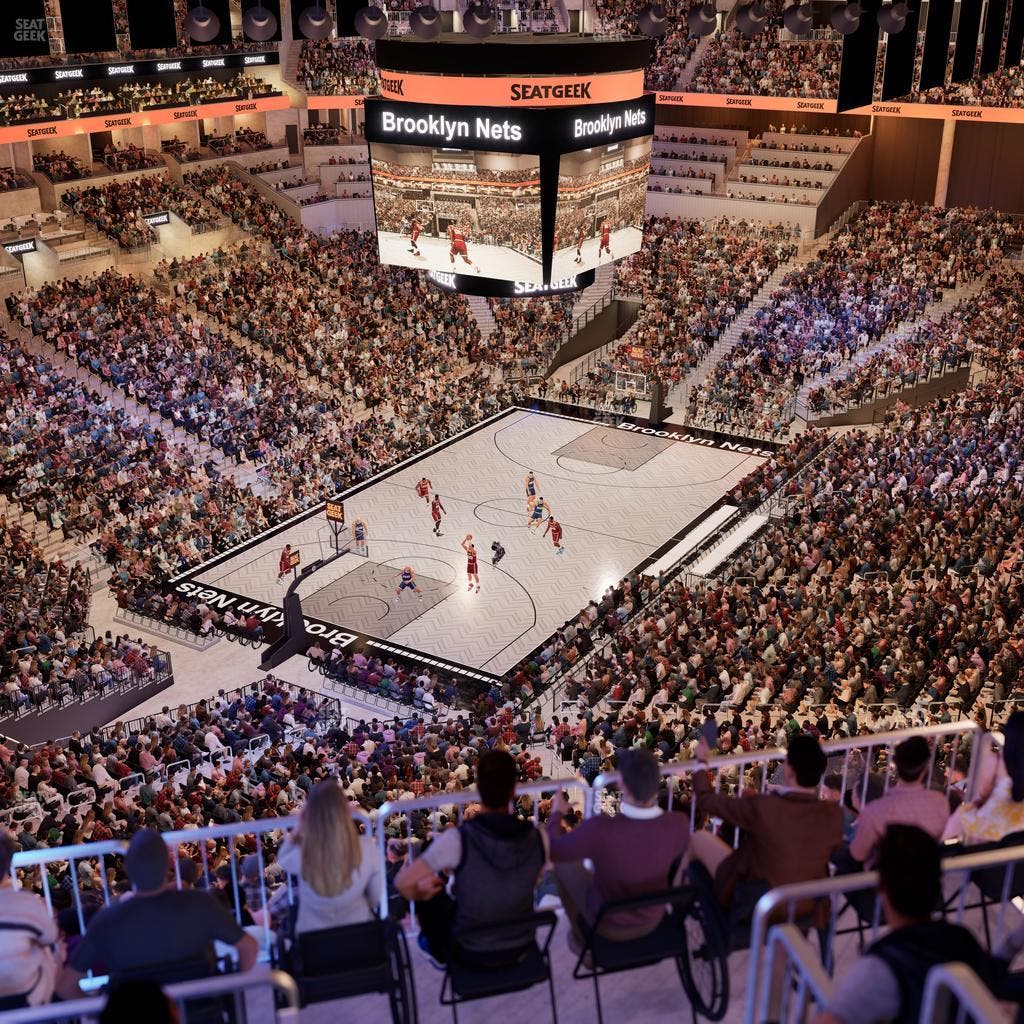 Barclays Center - Section 213 Seat View