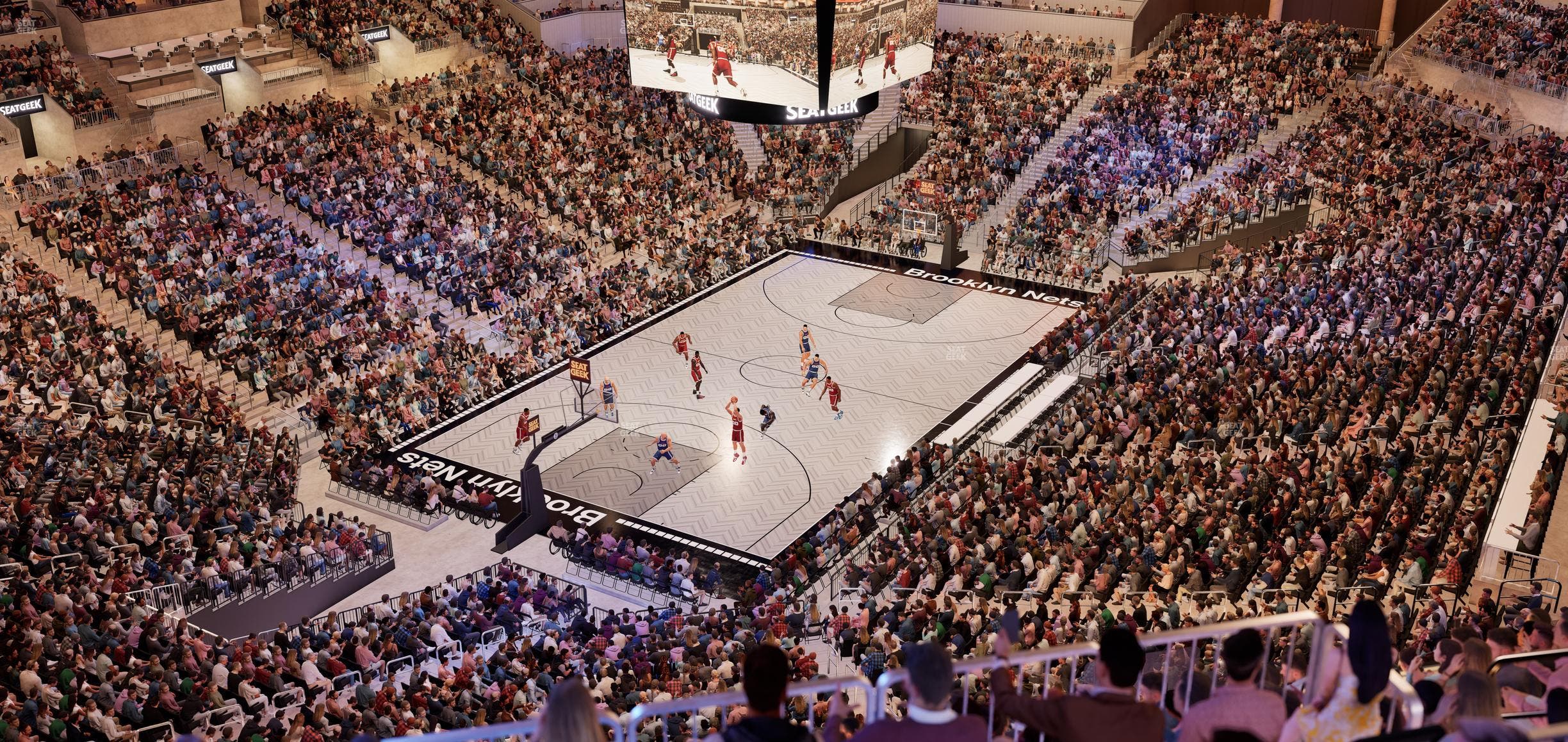 Barclays Center - Section 213 Seat View