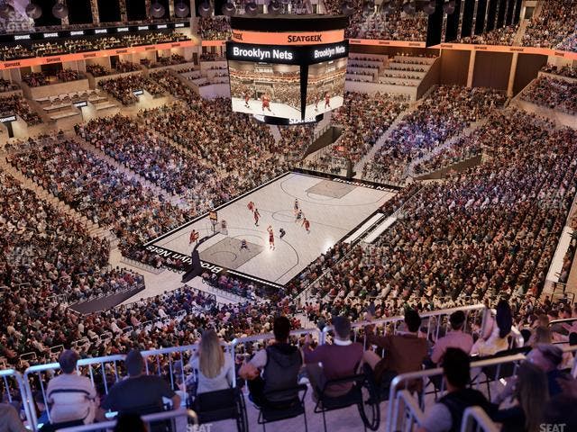 Barclays Center - Section 213 Seat View