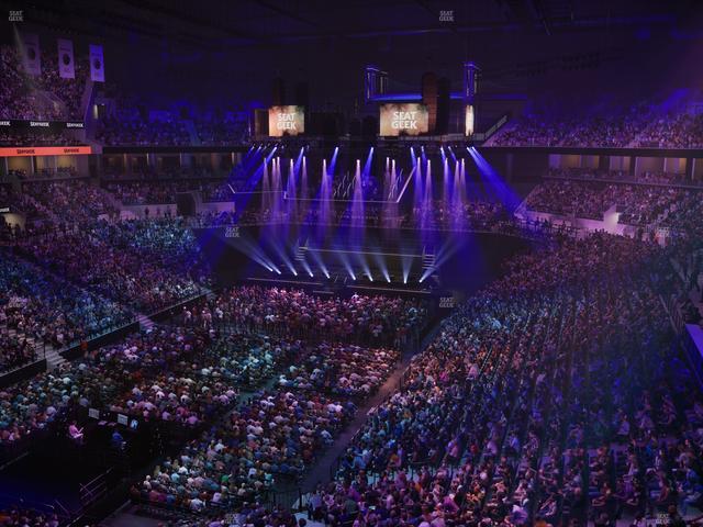 Barclays Center - Section 213 Seat View